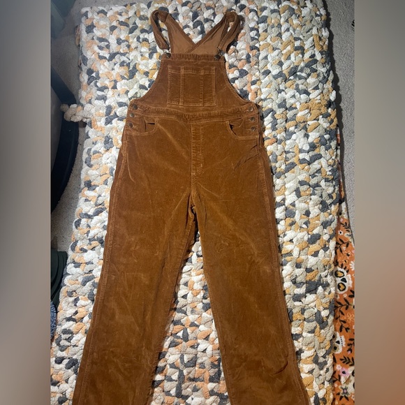 Universal Thread Pants - Universal Thread Corduroy Overalls in Brown